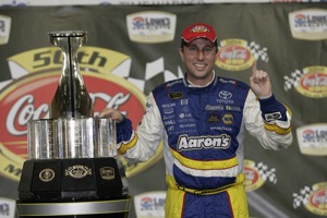 David Reutimann wins Coke 600