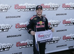 Brian Vickers Michigan Pole