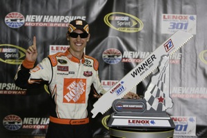 Joey Logano wins New Hampshire
