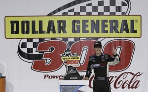 Joey Logano wins Chicagoland NNS