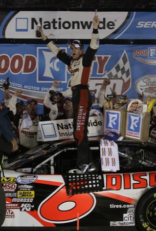 David Ragan wins Bristol NNS