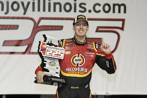 Kyle Busch wins Chicagoland Trucks