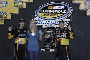 Harvick Hornaday Truck Champs