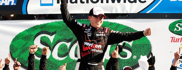 Justin Allgaier wins first NNS Bristol