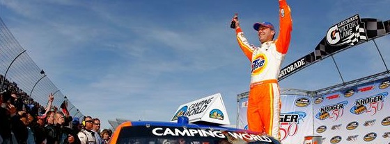 2010 Martinsville Mar NCWTS Kevin Harvick Victory Lane