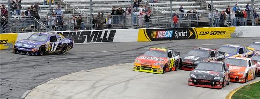 2010 Martinsville Mar NSCS Green White Checkered finish