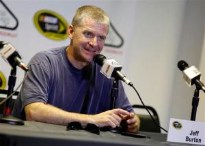 2012 Pocono June NASCAR Test Jeff Burton Media