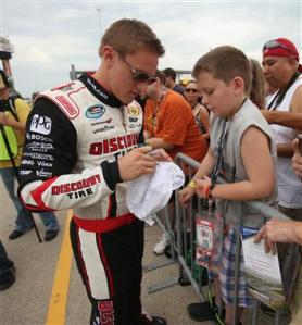2012 Chicagoland Parker Kligerman Autographs Hat For Young Fan