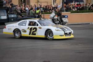 2012 NASCAR Victory Lap Las Vegas Burn Outs - Sprint Pace Car