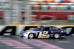 2012 CMS Testing Brad Keselowski on Track