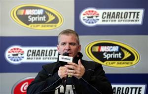 Charlotte 2013 Gen6 NASCAR Test Jeff Burton
