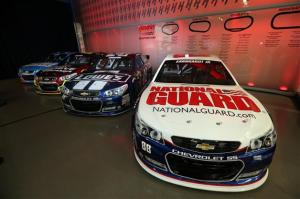 2013 NASCAR Sprint Media Tour Hendrick Cars