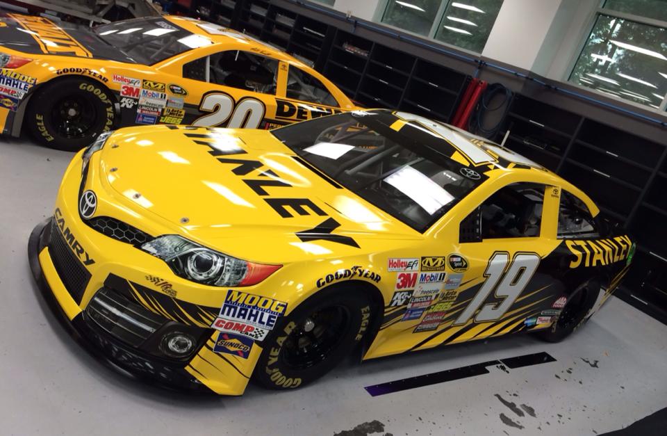 Carl Edwards puts No. 19 Toyota on the pole at The Brickyard | The