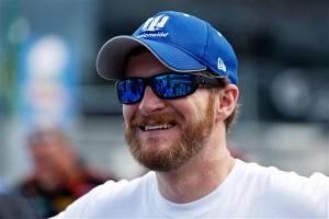 during qualifying for the NASCAR Sprint Cup Series Coke Zero 400 at Daytona International Speedway on July 4, 2015 in Daytona Beach, Florida.