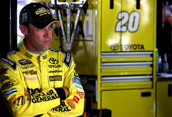 during practice for the NASCAR Sprint Cup Series Bank of America 500 at Charlotte Motor Speedway on October 8, 2015 in Charlotte, North Carolina.
